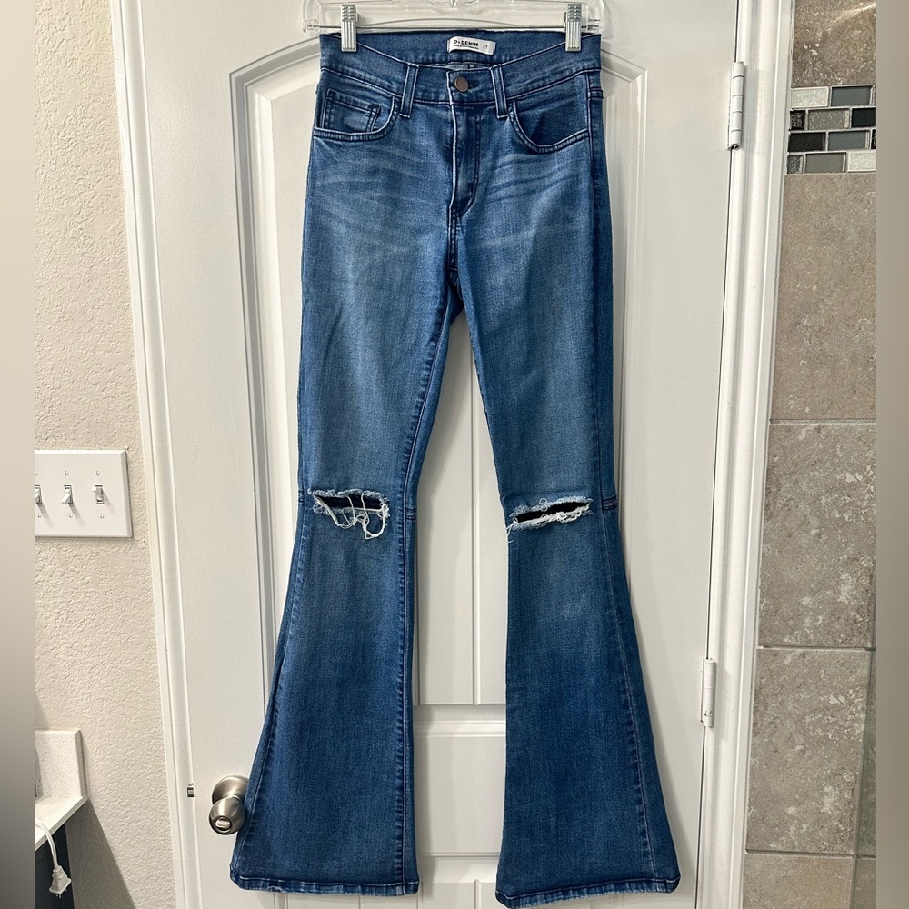 O2 Denim Flare Jeans